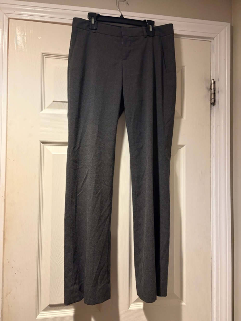 Banana Republic Factory Martin Straight-Leg Dress Pants in Charcoal 2P